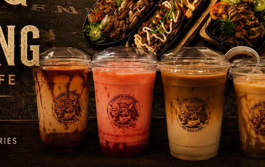 Refreshing drinks and cafe coolers